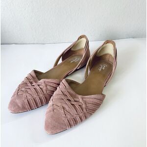 Crown Vintage Roalia Flats, Women's Size 8 M,‎ Pink Blush